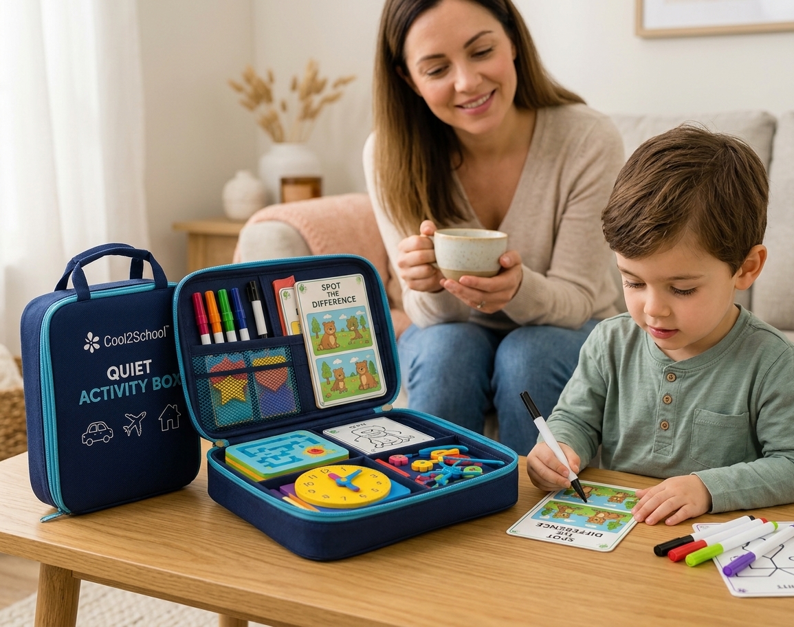 Quiet activity box