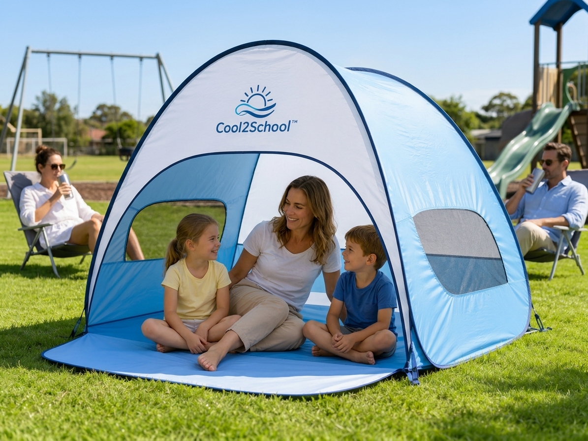 Pop-up shade tent
