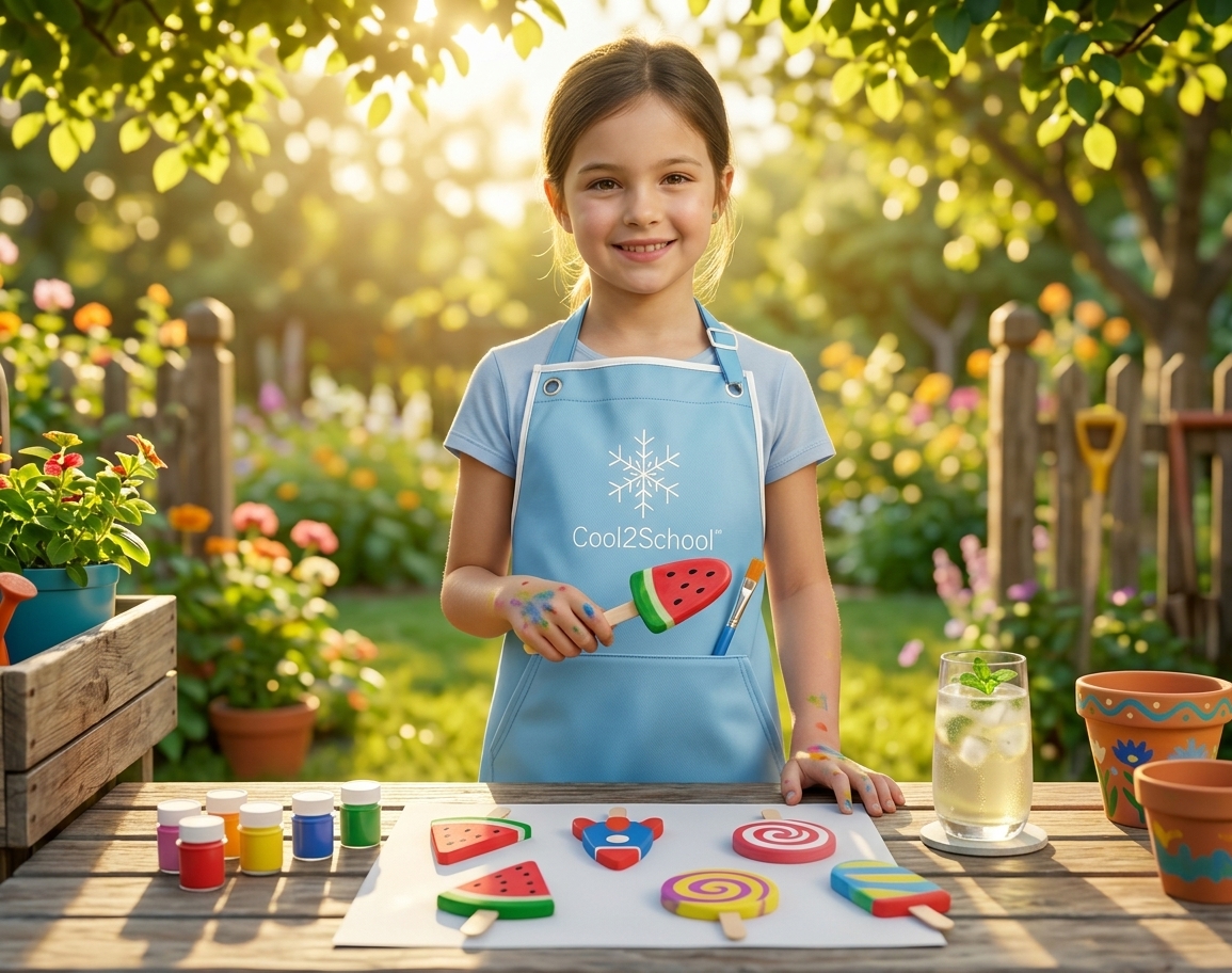 Cooling craft apron 