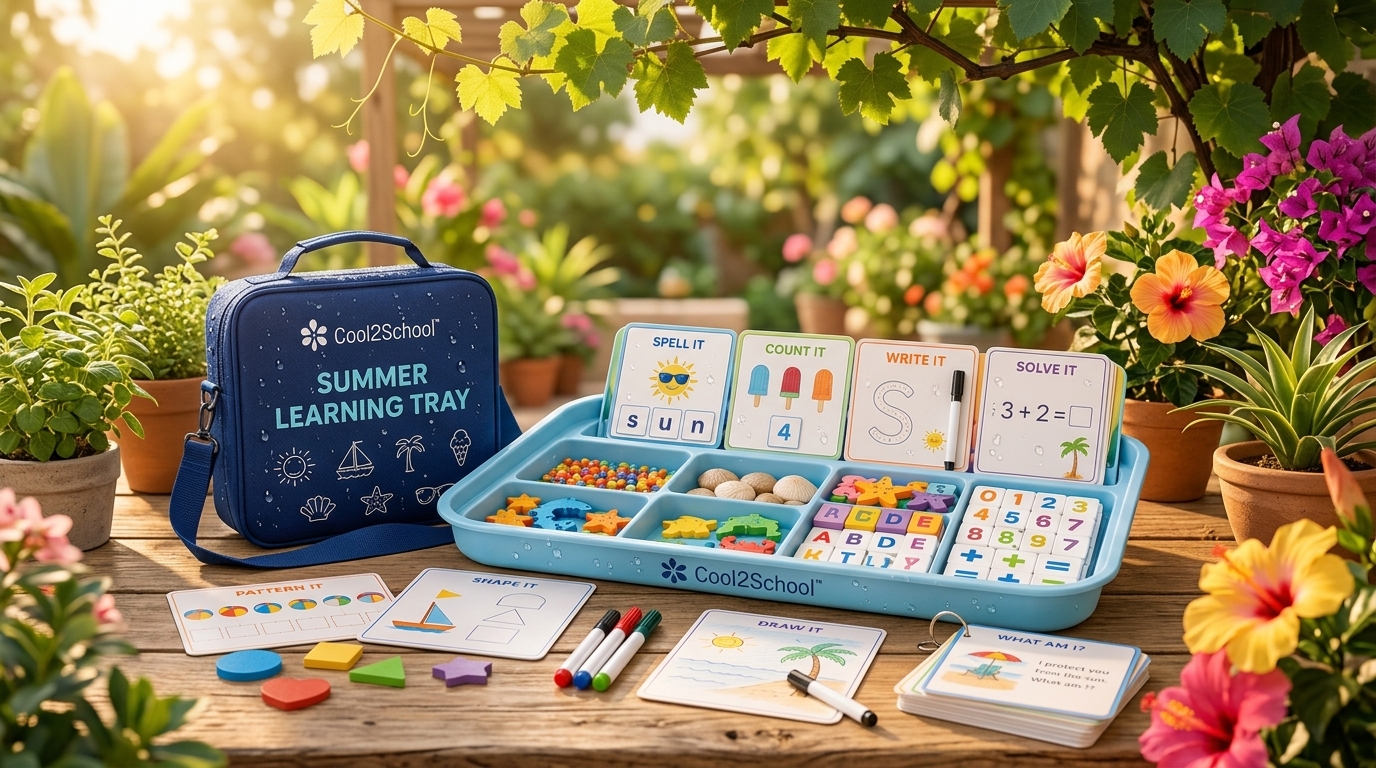 Summer learning tray  — view 2
