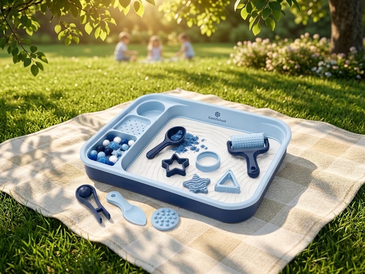Sensory art tray