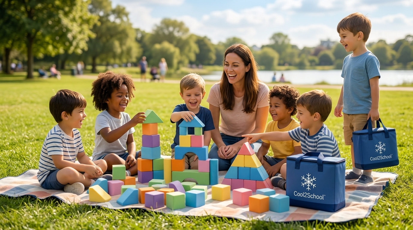 Soft foam building blocks