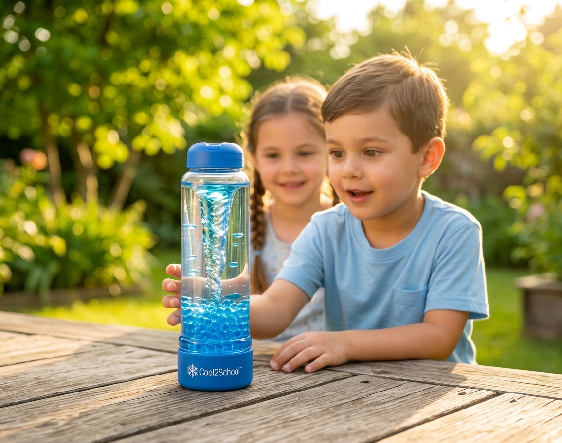 Cooling calm-down bottle