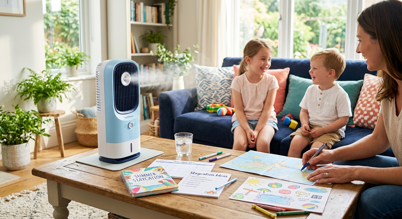 Planning a 'Staycation' with Cooling Activities for Kids