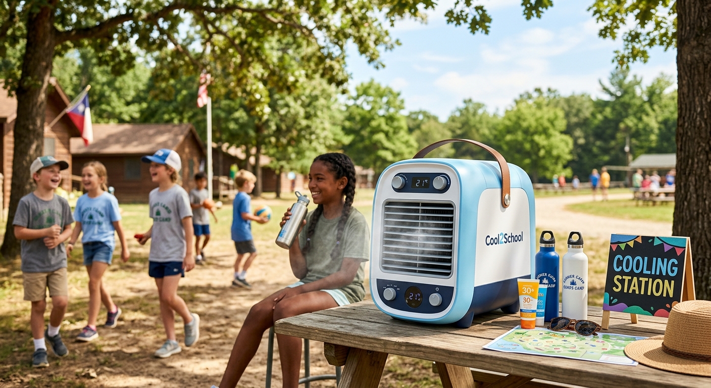 Essential Tips for Setting Up Cooling Stations at Summer Camps