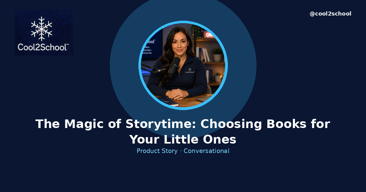 The Magic of Storytime: Choosing Books for Your Little Ones