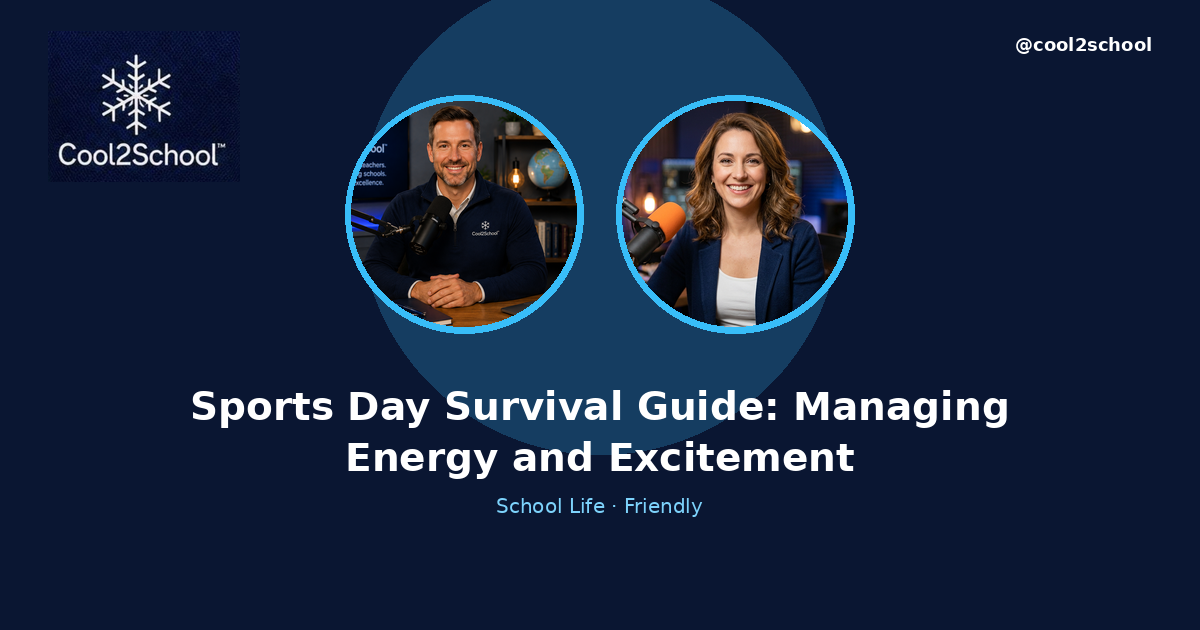 Sports Day Survival Guide: Energise & Excite Your Kids