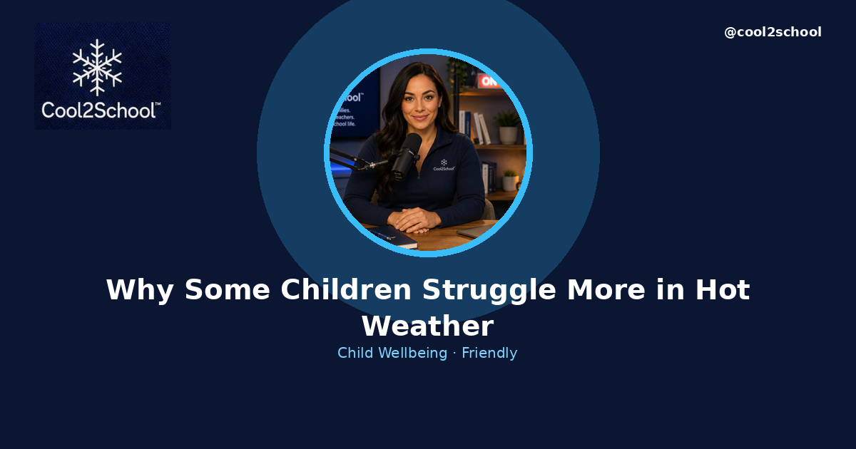 Understanding Children's Behaviour in Hot Weather