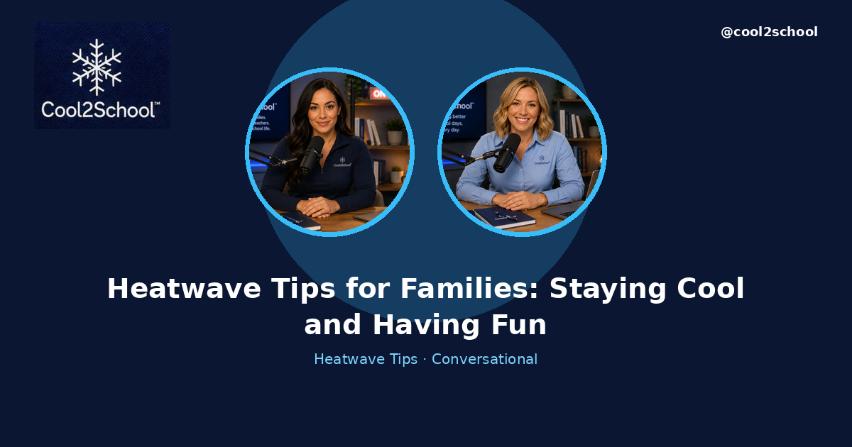 Beat the Heat: Fun Family Tips for Summer Heatwaves
