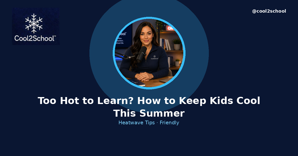 Essential Tips for Keeping Kids Cool This Summer