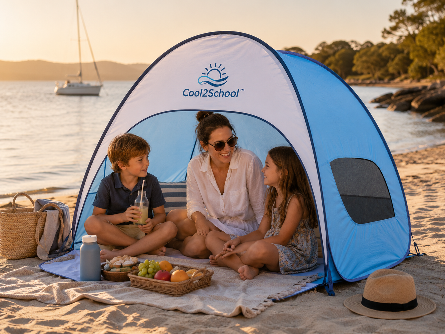  Pop-up shade tent — view 5