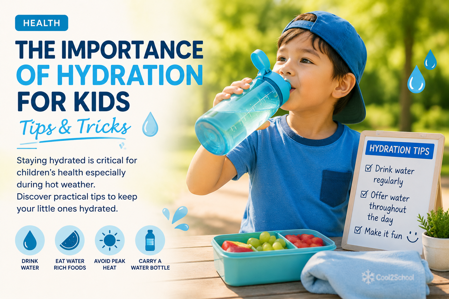 The Importance of Hydration for Kids: Tips and Tricks