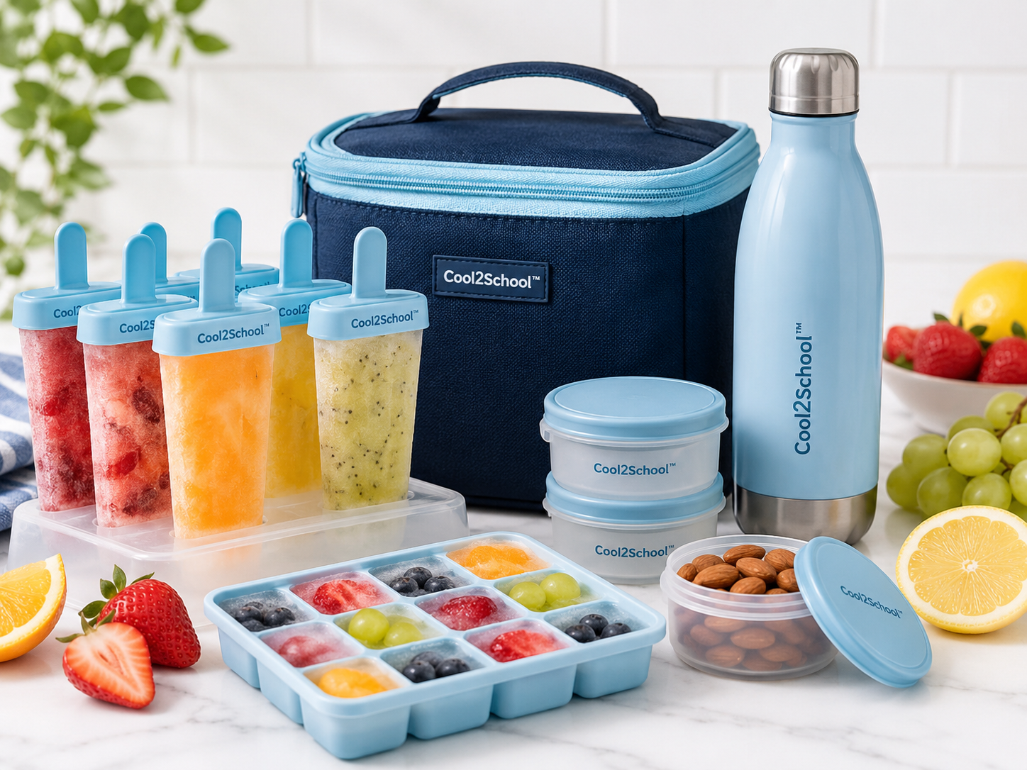 Ice lolly moulds / hydration snack kit