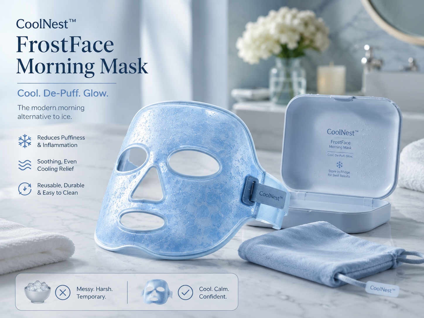 FrostFace morning face mask — view 2