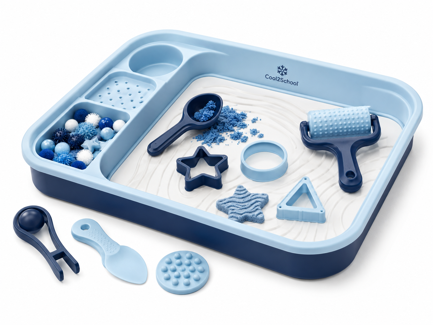 Sensory art tray — view 2