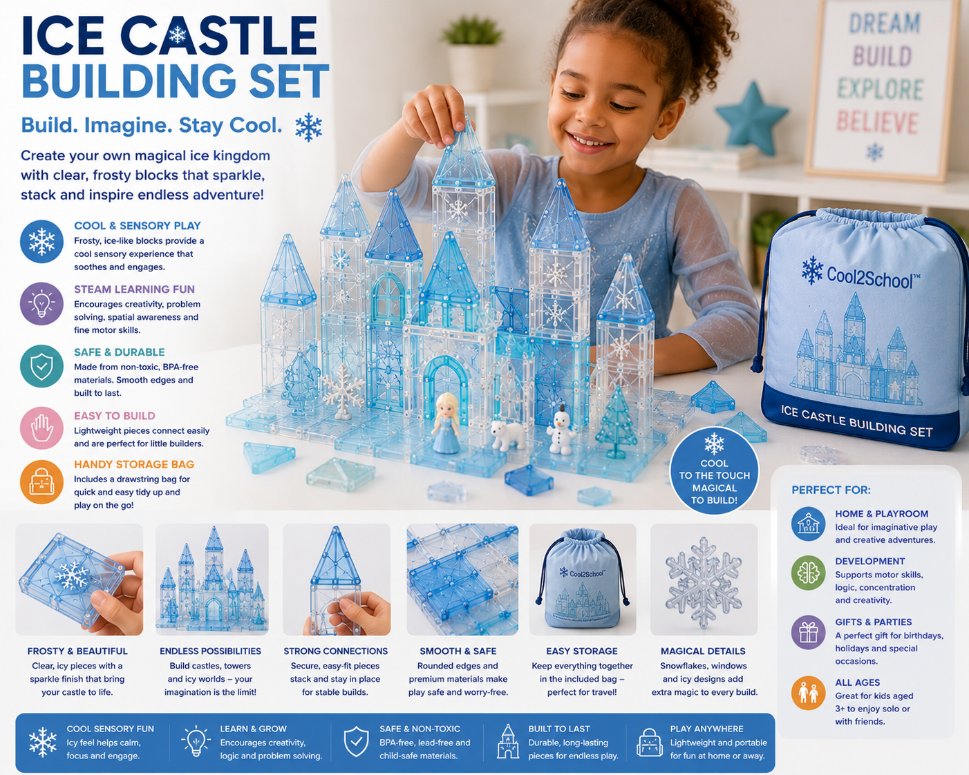 Ice Castle Building Set  — view 2