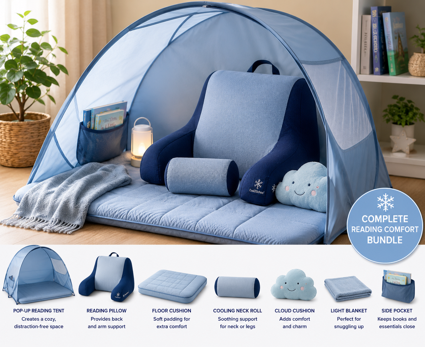 Reading Tent Cushion Bundle  — view 2