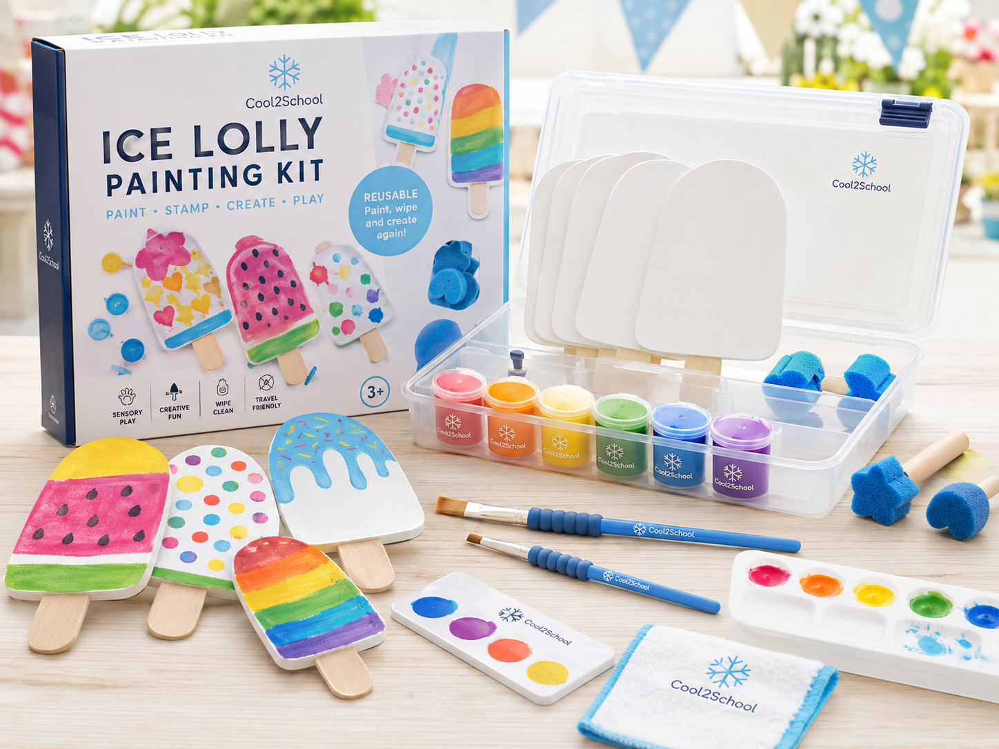 Ice lolly painting kit — view 2