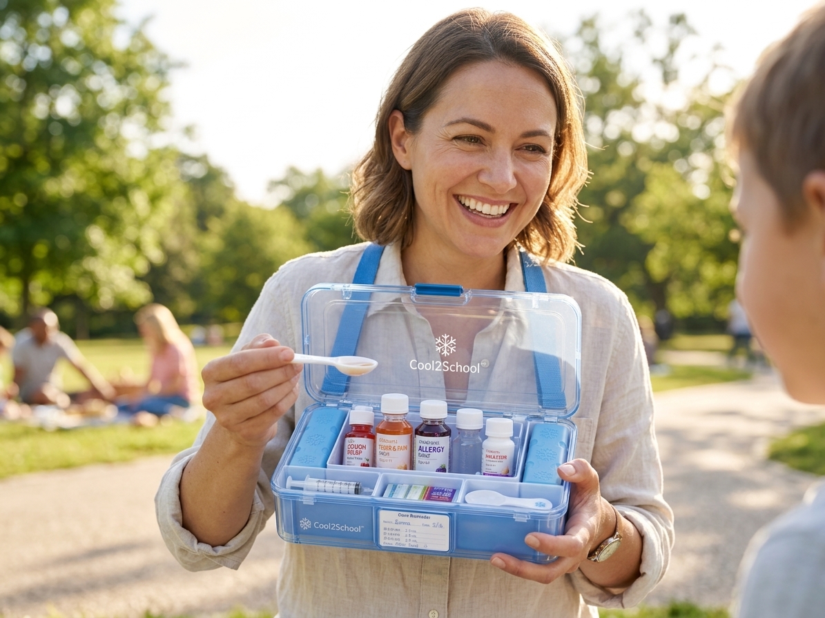 Cooling medication box
